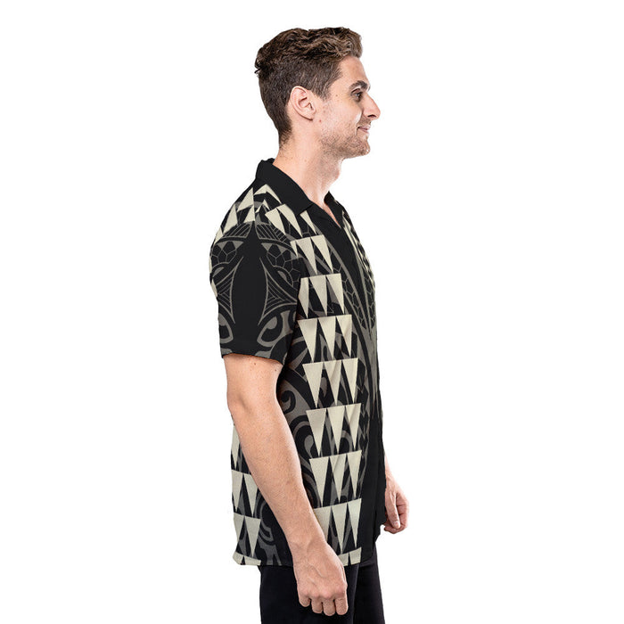 Kakau Polynesian Design Tribal Hawaiian Shirt – AH – J6
