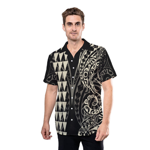 Kakau Polynesian Design Tribal Hawaiian Shirt – AH – J6