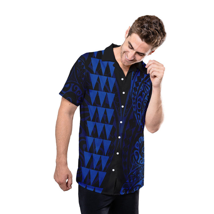 Kakau Polynesian Design Tribal Hawaiian Shirt – AH – J6