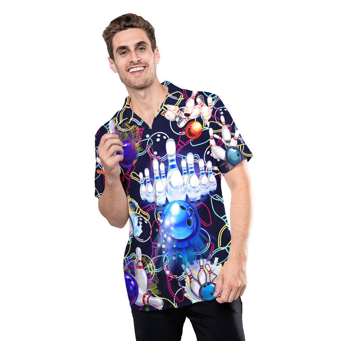 Unique Bowling Shirts - Good Times With Storm Bowling Hawaiian Shirt