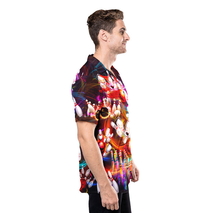 Unique Bowling Shirts - It's Not How You Bowl Its How You Roll Bowling Hawaiian Shirt RE