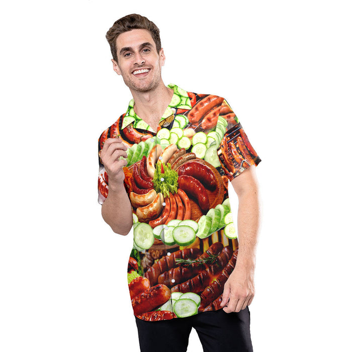 Life Is Better With Hot Dog Unisex Hawaiian Shirt