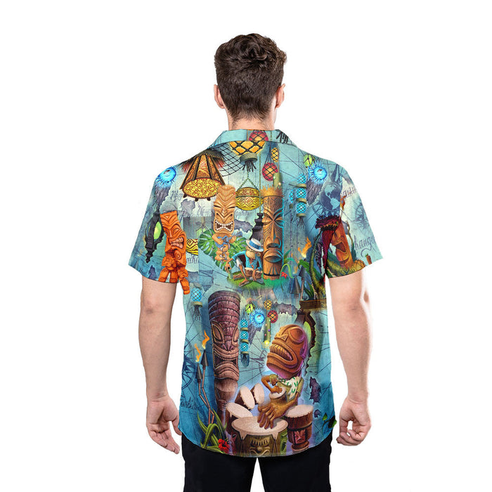 The Tiki Bar Is Open Unisex Hawaiian Shirt