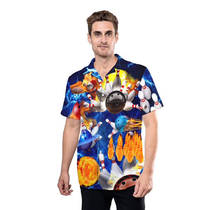 Unique Bowling Shirts - When Nothing Is Going Right, Go Bowling Hawaiian Shirt