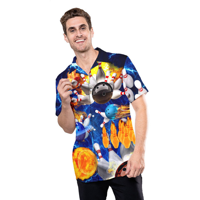 Unique Bowling Shirts - When Nothing Is Going Right, Go Bowling Hawaiian Shirt