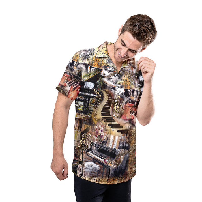 Piano Shirt - The Piano Is Able To Communicate Music Hawaiian Shirt