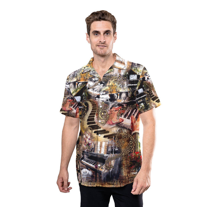 Piano Shirt - The Piano Is Able To Communicate Music Hawaiian Shirt