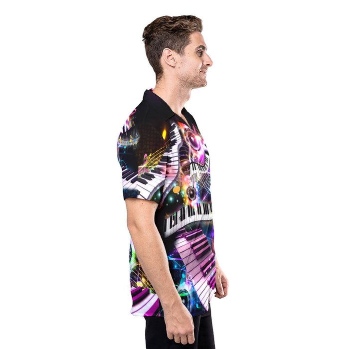 Piano Shirt - All Of Me Piano Is Life Music Hawaiian Shirt