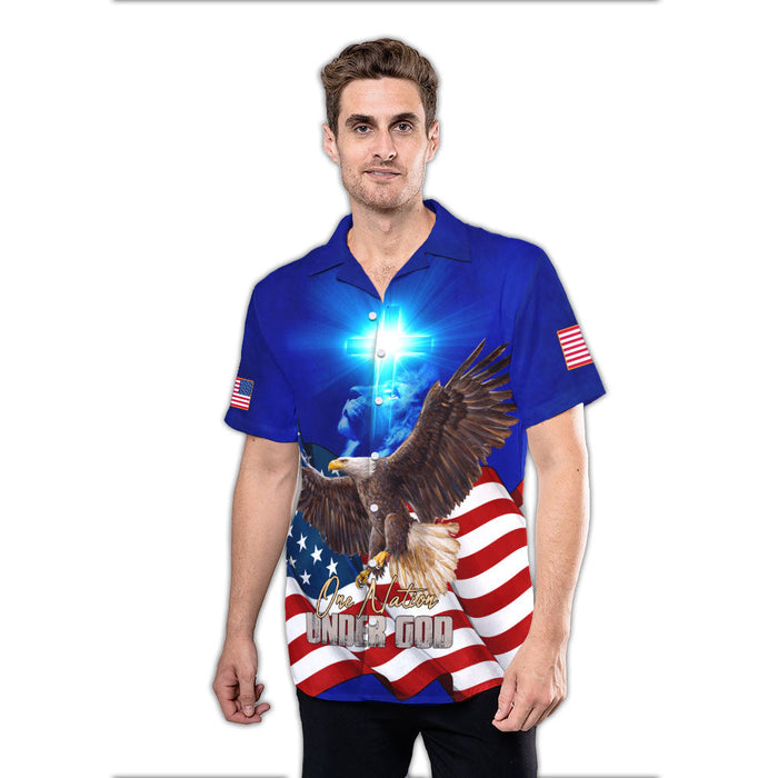 One Nation Under God - 4Th Of July 2021 Hawaiian Shirt