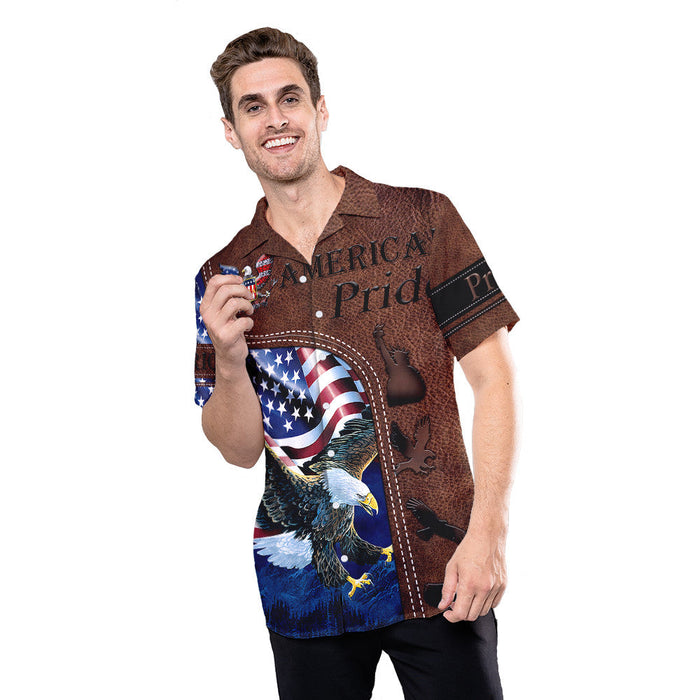 American Pride Patriotism Unisex Hawaiian Shirt