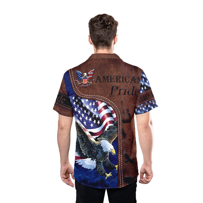 American Pride Patriotism Unisex Hawaiian Shirt