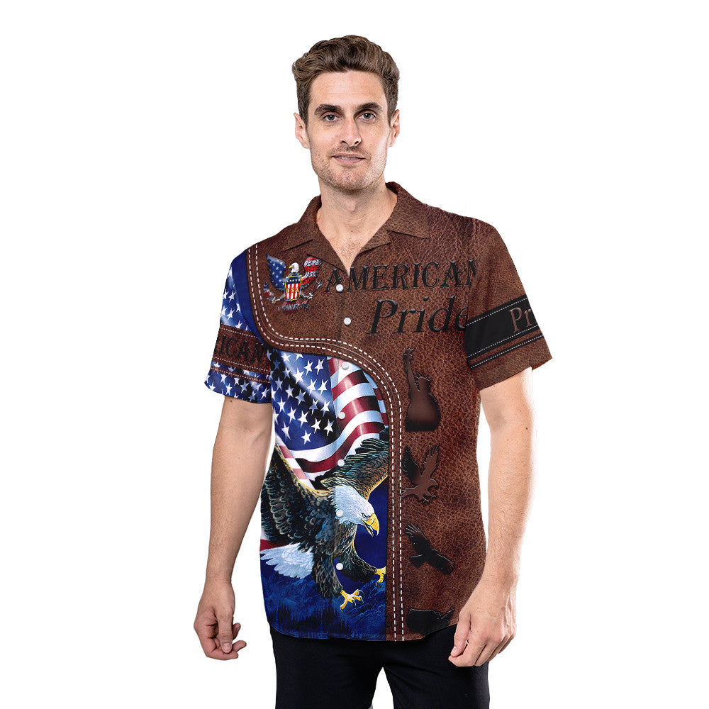 American Pride Patriotism Unisex Hawaiian Shirt