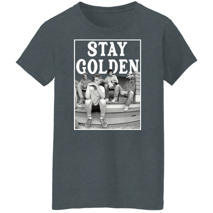 G500L Stay Golden Shirt, Rose Blanche Dorothy Sophia The Golden Girls Shirt, Custom 80s Vintage Retro Movie T Shirt TV13301705