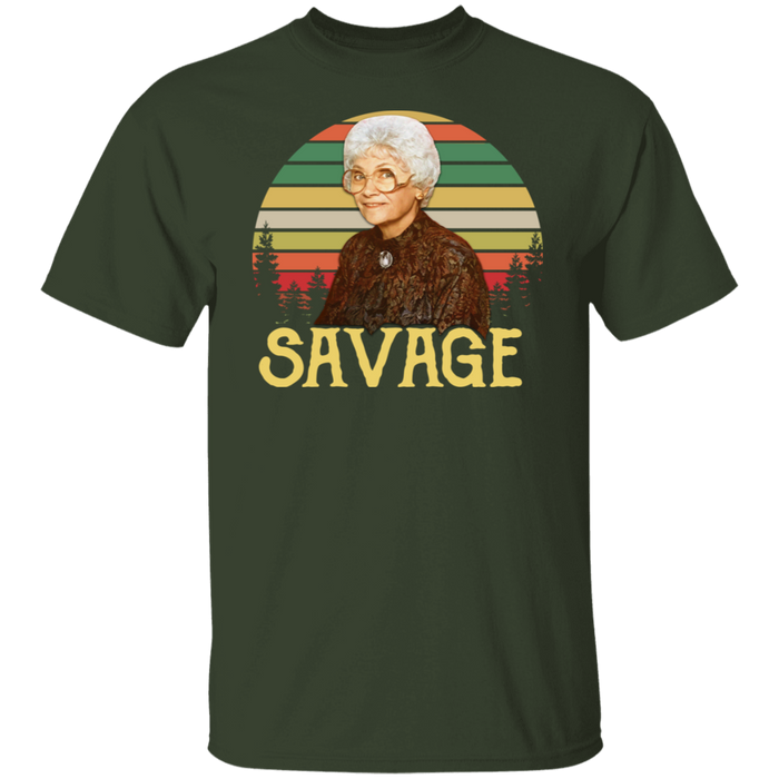 Sophia Petrillo Savage The Golden Girls Shirt, Movie Posters Tee Shirts, Custom Shirt, 80s Vintage Retro Movie T Shirt