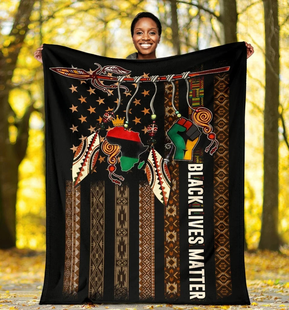 Black Lives Matter- Fleece Blanket