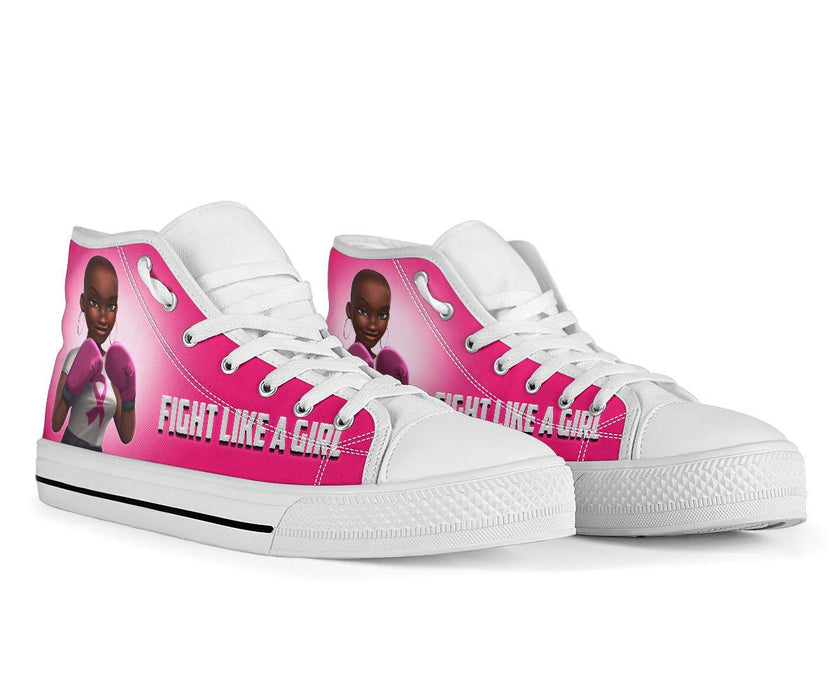 Black Girl Fight Like A Girl Shoes